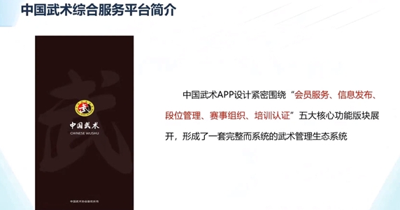 中国武术APP综合服务平台首次线上培训成功举办