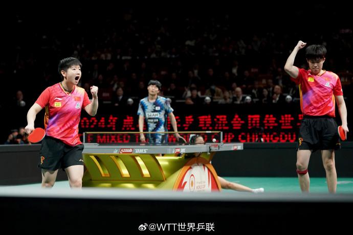 成都决赛再战韩国，国乒以11连胜卫冕混合团体世