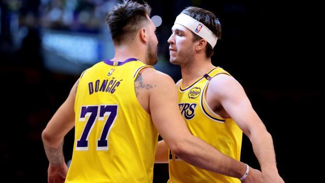 湖人双星伤情进展：里夫斯或首轮复出 东契奇待